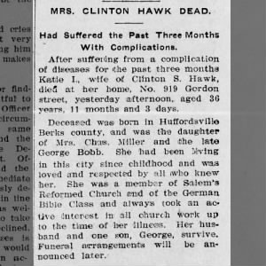 Clinton’s first wife obit
