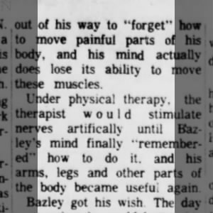 Carl Bazley Co Springs 1965 article