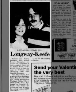 Longway-Keefe Engagement Announcement