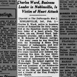 Obituary for Charles B. Ward