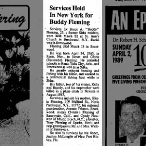 Services for Buddy Fleming