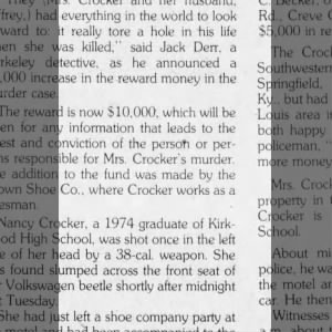 Murder of Nancy Crocker