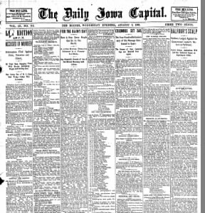 Daily Iowa Capital Aug 3rd 1892