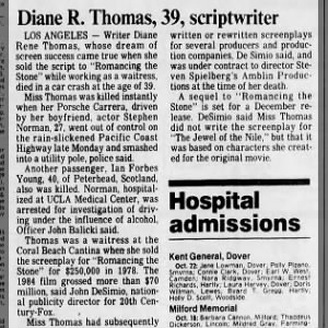 Obituary for Diane Rene Thomas