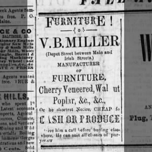 Furniture! 1877