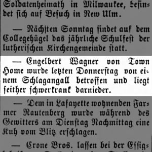 German Newspaper Mention