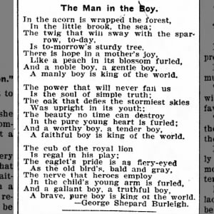 The Man in the Boy (reprint in Minnesota)