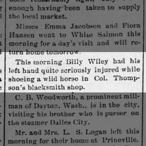 Wiley, Billy 1897 -4 17