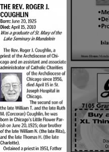Obituary for ROGER J. COUGHLIN