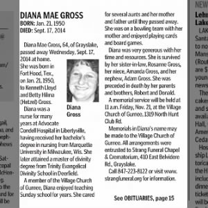 Diana Mae Gross