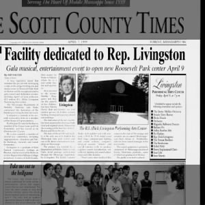 Article about Livingston Center Dedication