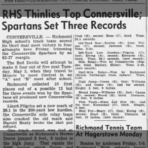Spartans set three records