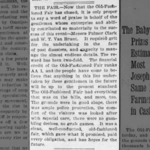 08 31 1897 Palmer Clark St Joseph Weekly Missouri