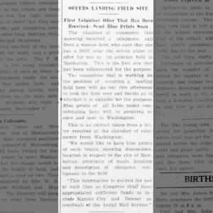 CofC receives field donation, 8/28/1919