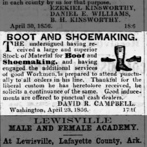 Boot and Shoemaking