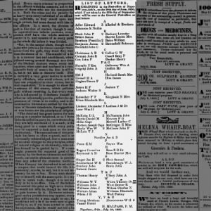 Duval Vassur List Of Letters Napolean, Ark (July 20, 1850) August 03, 1850