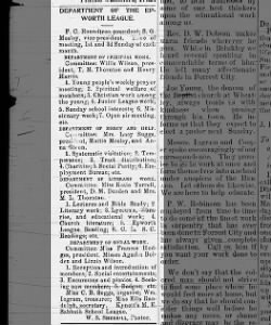 Mattie Mosely Sanders
7 Mar 1896
Forrest City Herald