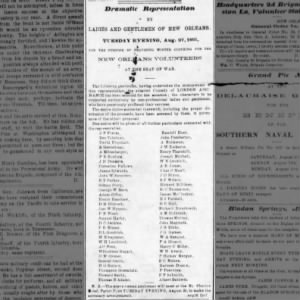 First NO newspaper mention of Albert Baldwin, 1861.