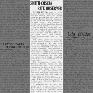 Marriage of Coscia / Smith