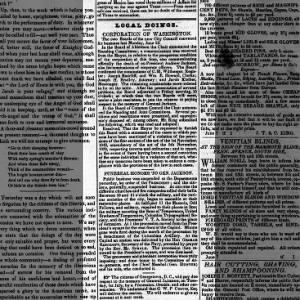 Jacob Kleiber Washington, District of Columbia · Saturday, June 28, 1845 The Washingtonian