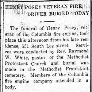 Obituary for HENRY POSEY