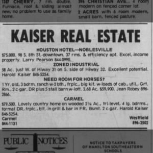 Houston Hotel For Sale 1977