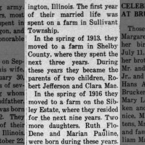 Marriage of T. J. and Florence Fisher Fulton, part 2