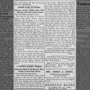 The Salina Semi-Weekly Journal Fri, Aug 12, 1904 ·Page 2 Eklund