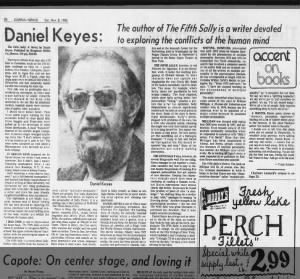 Daniel Keyes: "The Fifth Sally"
