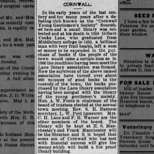 "Cornwall." Orwell Citizen. April 27, 1905. p. 5