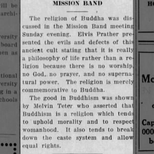 Buddhism in Kansas?
