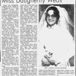 Marriage of Daugherity / Hooper