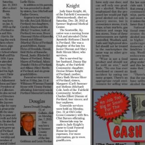 Obituary for Knight Judy Kaye Knight