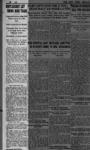 Bootleggers' List Shows Huge Trade NY Herald 10-13-1921 P.26
