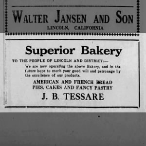Looking Back 5/3/2024
Ad-Superior bakery 5/1/1924