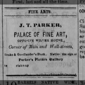 J. T. Parker Palace of Fine Art, 1869