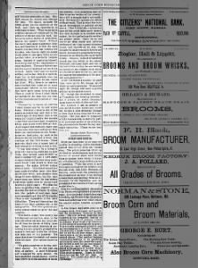 1887-05-01 KS paper, HG's lecture, music hall, p 7