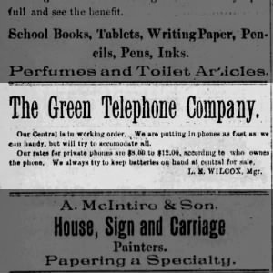 Green Telephone Company