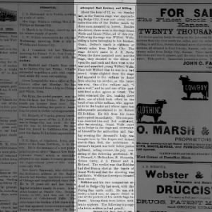 1885 Sep 19  Kansas Cowboy (Dodge City, Kansas), Page 5