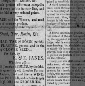 Lansingburg Gazette 1809