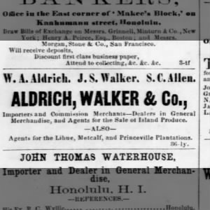 Aldrich, Walker & Co. 9/20/1862