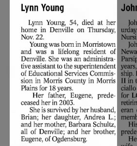 Obituary for Lynn Young Young