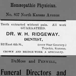 W.H. Ridgeway Dentist