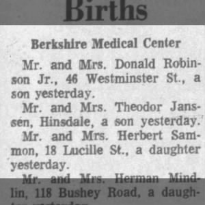 Bonnie Sammon Birth 11 Oct 1968 