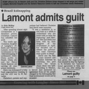 Lamont admits guilt