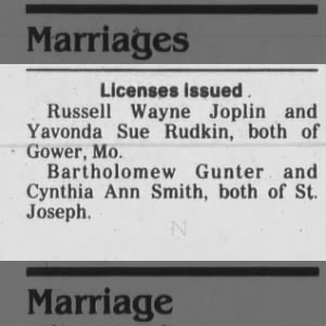 Marriage of Gunter / Smith