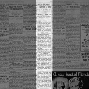 $91k Each Day Is Pace At Dam The Spokesman-Review
Wed, Oct 17, 1934