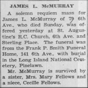 Obituary for James L. McMurray