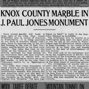 Knox Co Marble