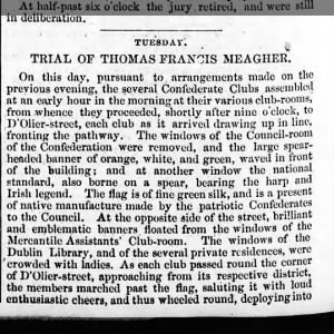 Meagher Trial May 1848